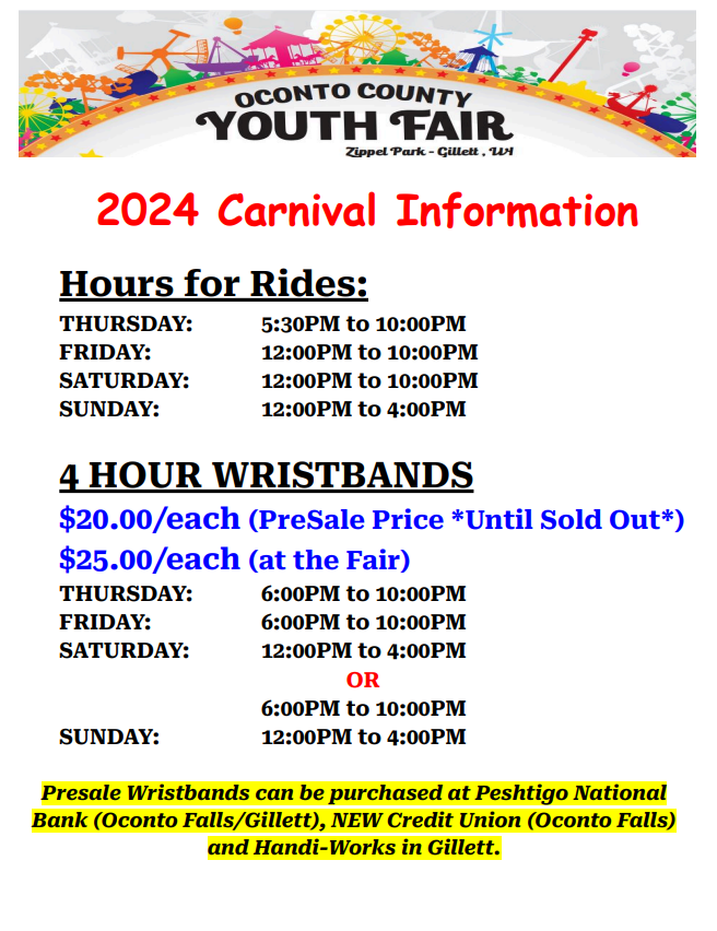 Carnival Info